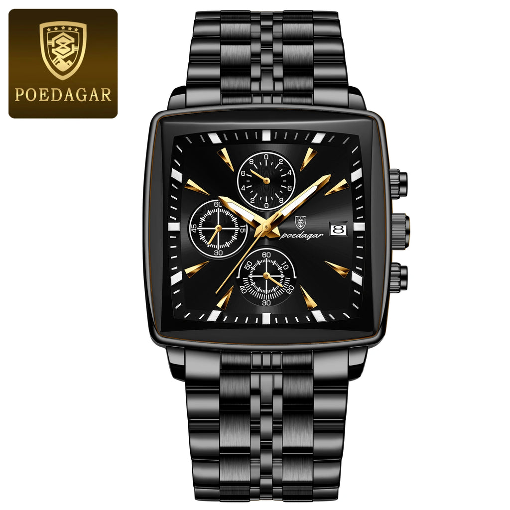 Premuim Men's Square Sports Watch