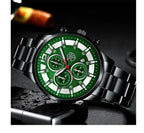 Deyros Stainless Steel Quartz Watch – Business