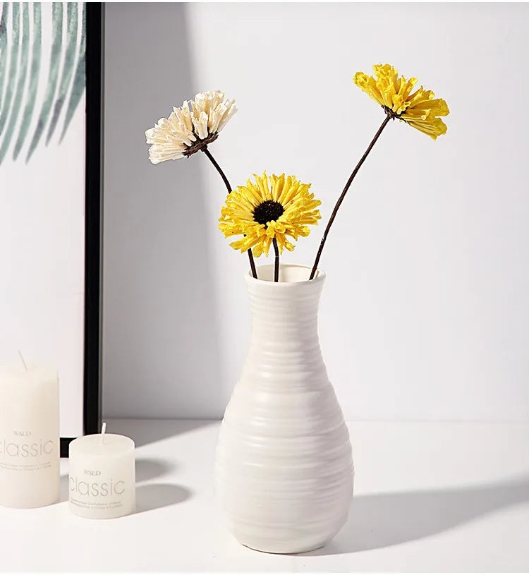 Nordic Plastic Vase Simple Small Fresh Flower