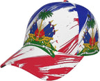 Haiti Snapback Cap – Adjustable Flag Baseball Hat (Unisex)