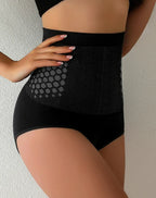 Flarixa Seamless High Waist Panties | Magnetic Therapy + Abdominal Control