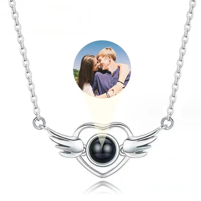 Personalized Photo Projection Necklace