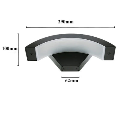 Motion Sensor LED Outdoor Wall Light – Waterproof