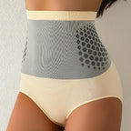 Flarixa Seamless High Waist Panties | Magnetic Therapy + Abdominal Control