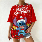 Women’s Disney Stitch Christmas Tee