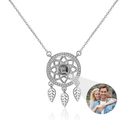 Personalized Photo Projection Necklace