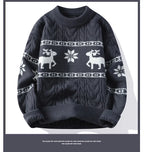 Deer Knit Sweater for Men
