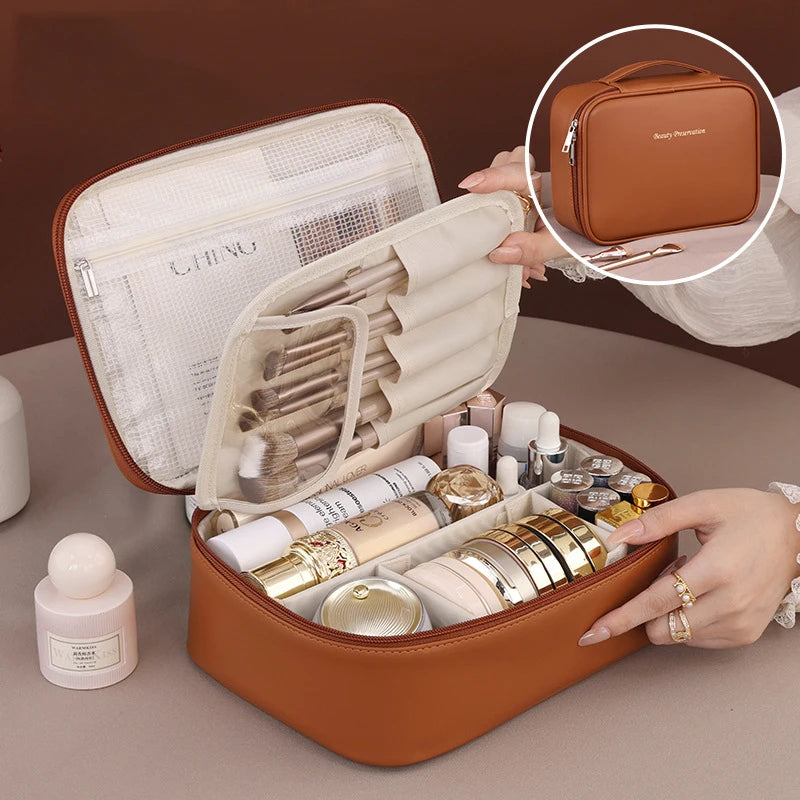 Cosmetic Bag: High-End Multifunctional Makeup Organizer