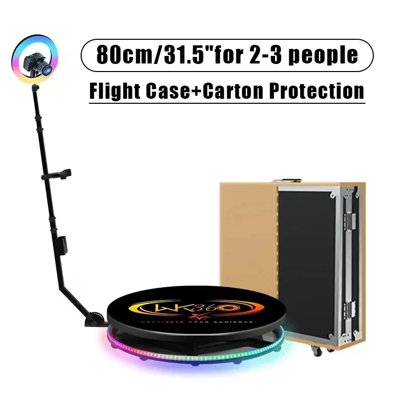 SpinShot Pro 360 Photo Booth – Automatic Rotating Camera with APP Control