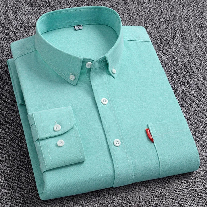 Classic Cotton Oxford Shirt - Regular Fit