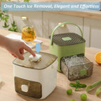 Grid Reusable Ice Cube Tray with Storage