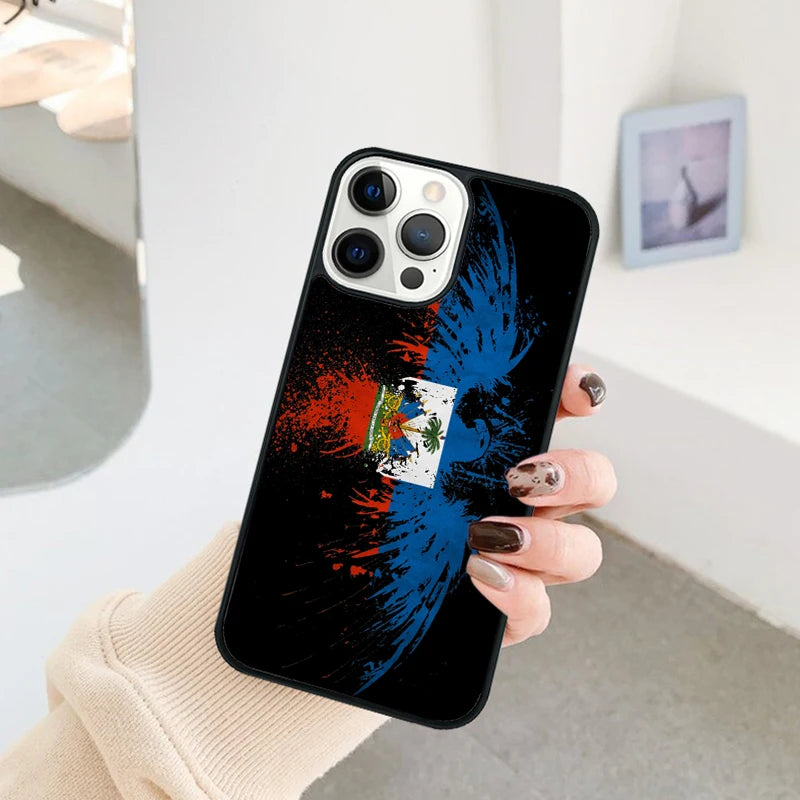 Haiti Flag Phone Case  for iPhone