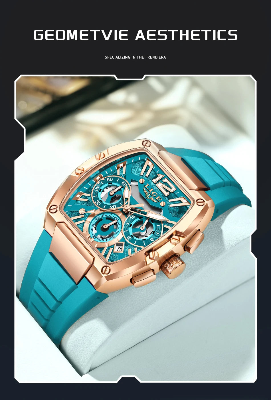 Men's Military Chronograph Watch