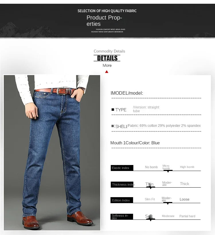 Classic Heavyweight Straight Jeans | Premium Quality