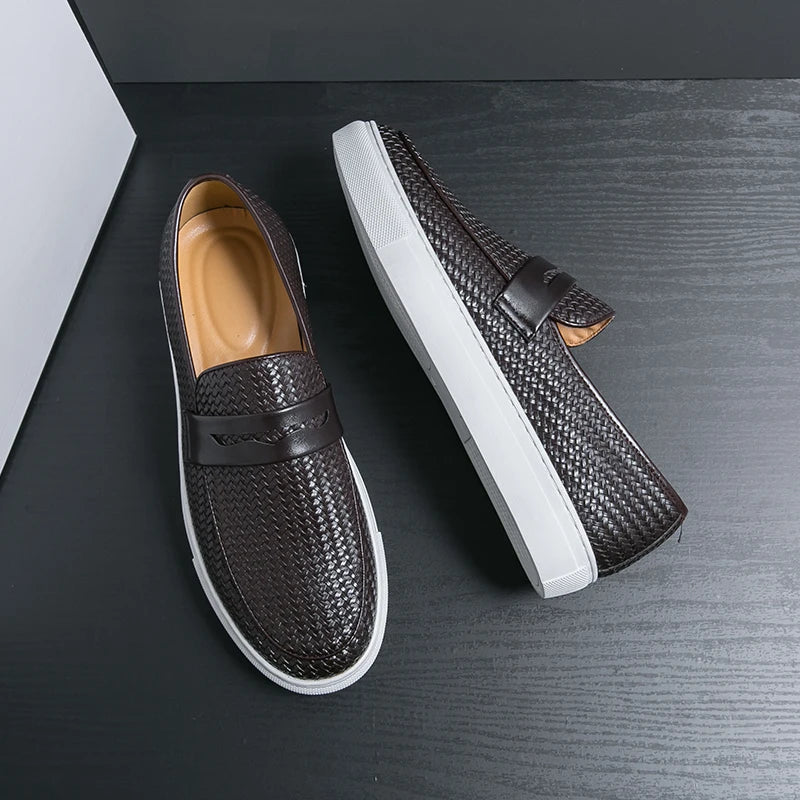 Fashion Slip-On Loafers – Men’s Casual