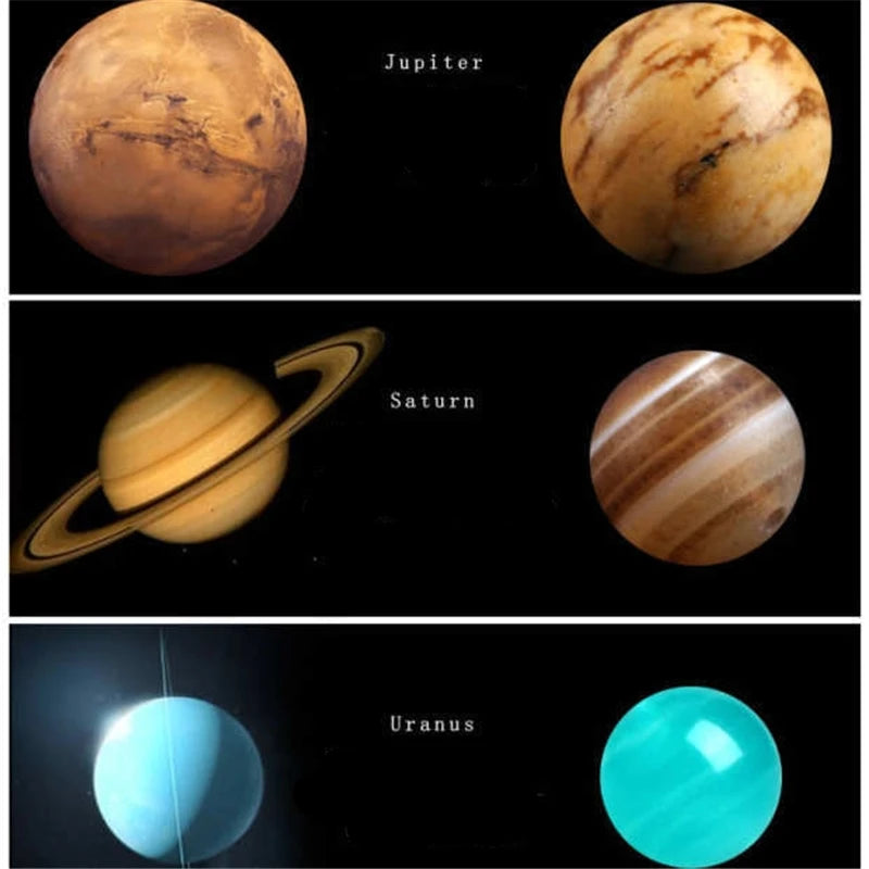 Cosmic Harmony Nine Planets Bracelet