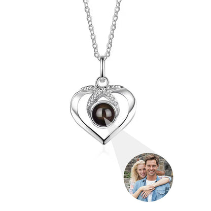 Personalized Photo Projection Necklace