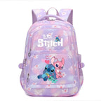 Stitch Backpack – Large Capacity Anime Print Daypack for School, Travel