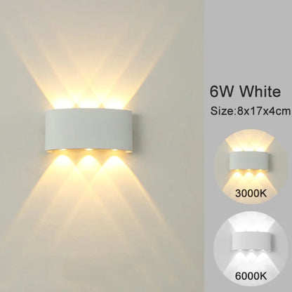 Modern LED Wall  Indoor Outdoor Lamp