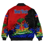 Haiti Flag 3D Bomber Jacket