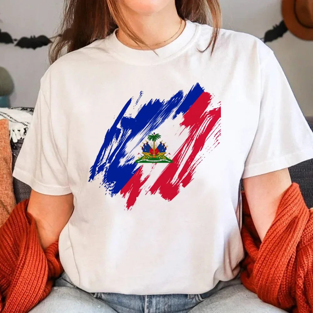 Haiti T Shirt Women Funny