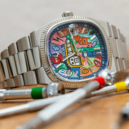 Modernist Square Watch for Men