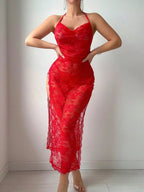 Sexy Lace See-Through Lingerie Set