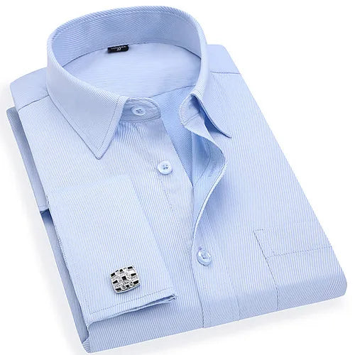 6XL Premium French Cuff Slim Fit Shirt