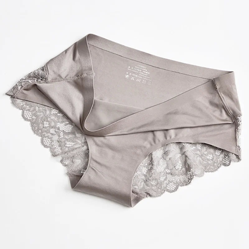 3PCS Women’s Lace &amp; Satin Panties Set