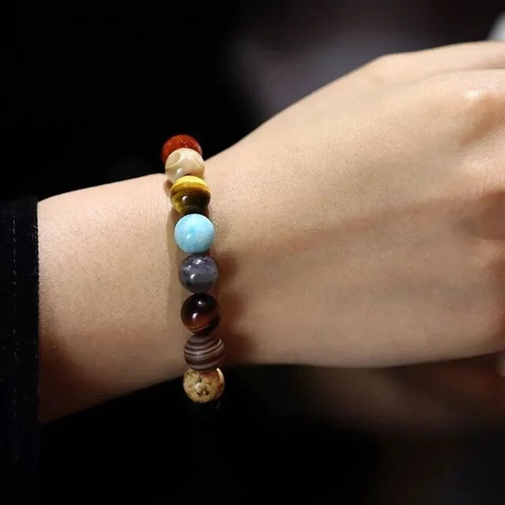 Cosmic Harmony Nine Planets Bracelet