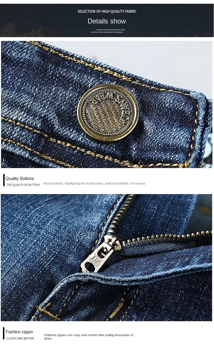 Classic Heavyweight Straight Jeans | Premium Quality