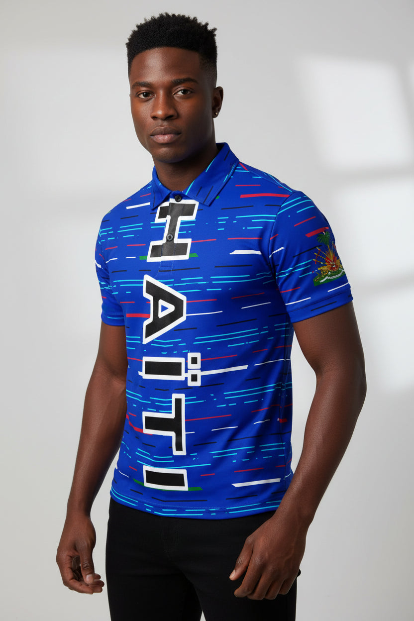 Men's Graphic Polo – Free Personalization & Premium Print