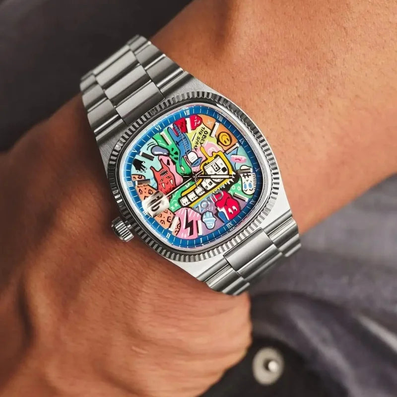 Modernist Square Watch for Men