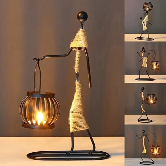 Handmade Vintage Candlestick for Wedding