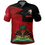 Haiti Flag Polo Shirt