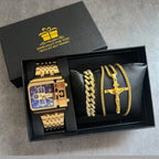 Men’s Luxury Watch & Jewelry Gift Set