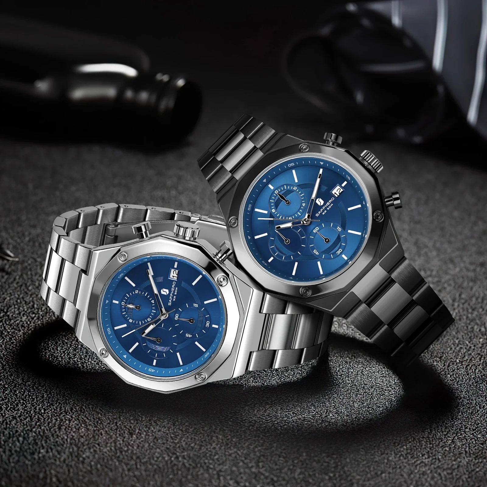 SAPPHERO Pro-Diver Chronograph Watch