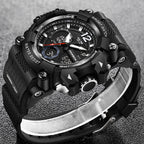 Men’s Fashion Sport Watch – 50M Waterproof, Shock Resistant LED Alarm