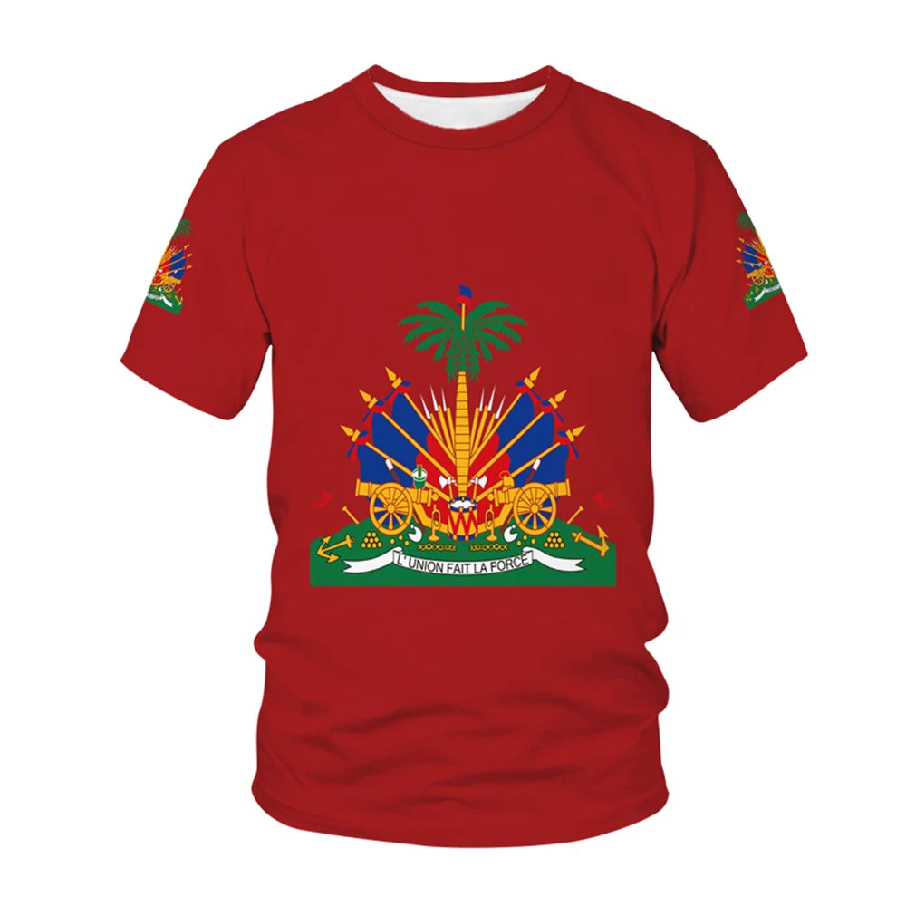 National Flag T-Shirt – Men’s, Women’s & Kids’ Short Sleeve Summer Top