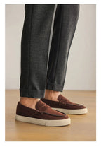 Suede Leather Men’s Loafers