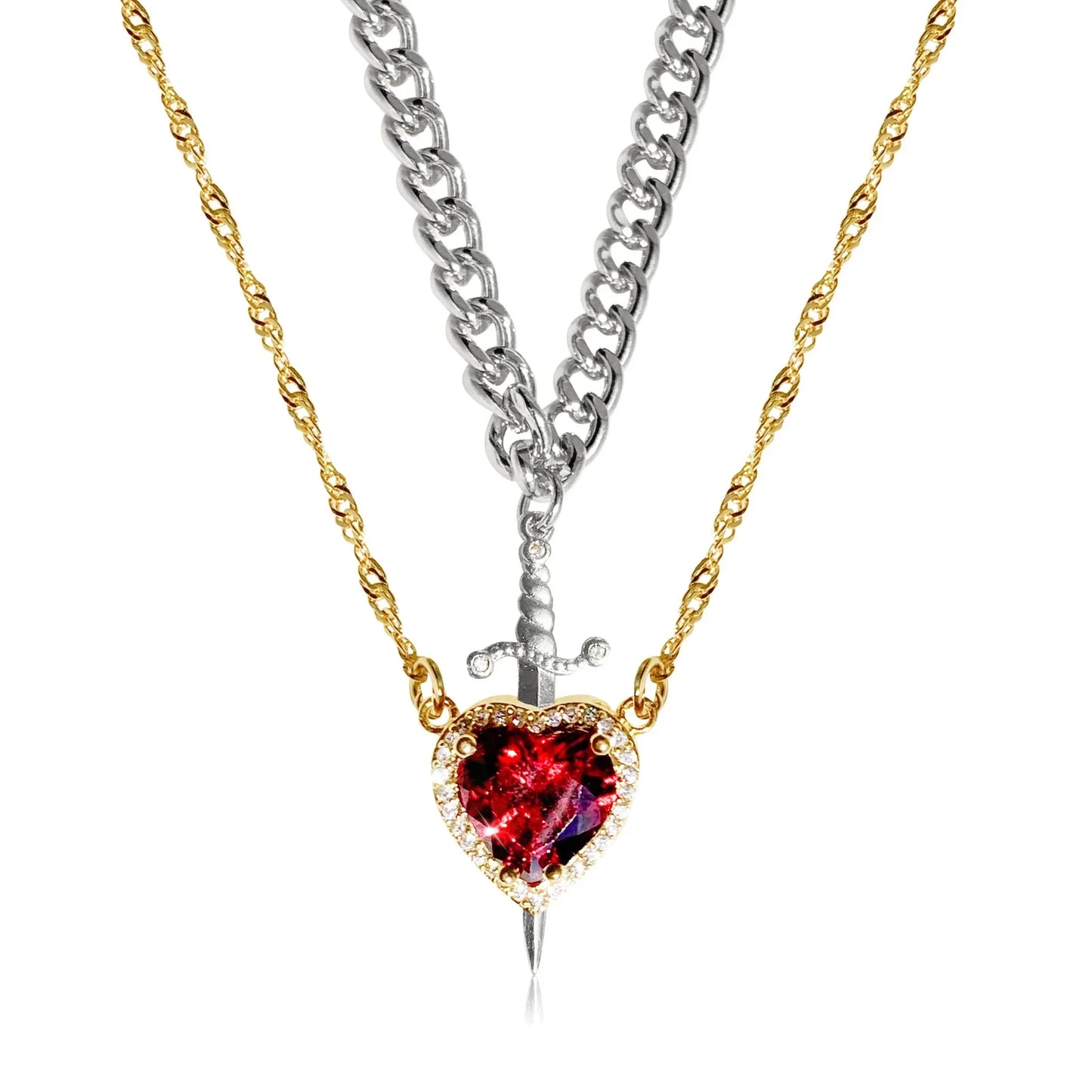 Gold Plated Choker Chains for Couples, Men & Women