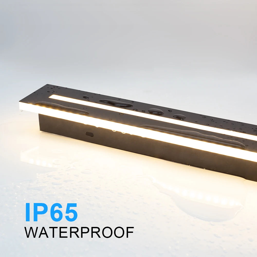 Waterproof IP65 LED Long Wall Sconce Lamp – Outdoor Garden Light