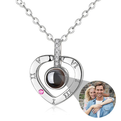Personalized Photo Projection Necklace