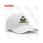 Custom Haiti Flag Baseball Cap