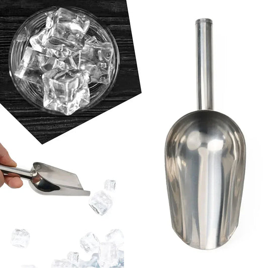 Premium Stainless Steel Ice Scoop