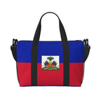 Haiti Flag Large Capacity Travel Tote