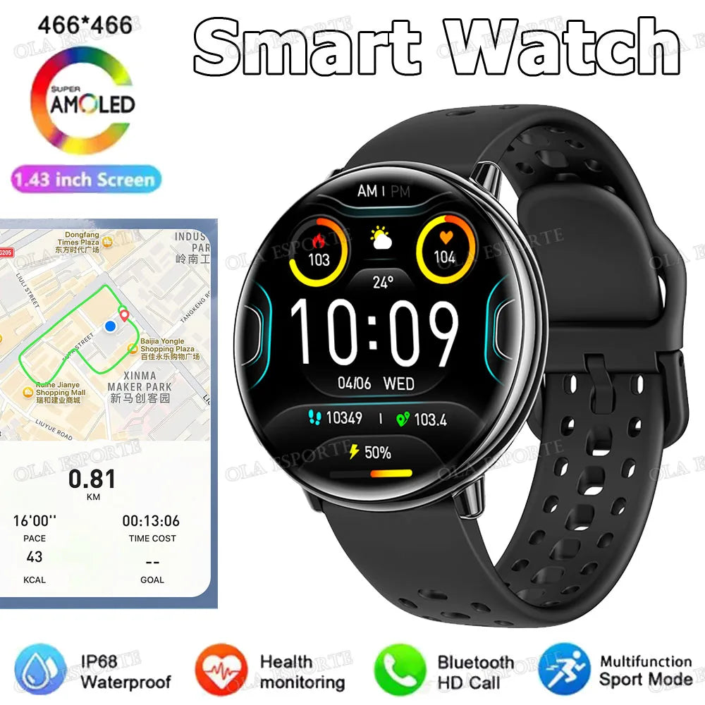 Smartwatch Amazfit Active 2 GPS Smart Watch Men Women Ai GPT Amoled Waterproof Sport