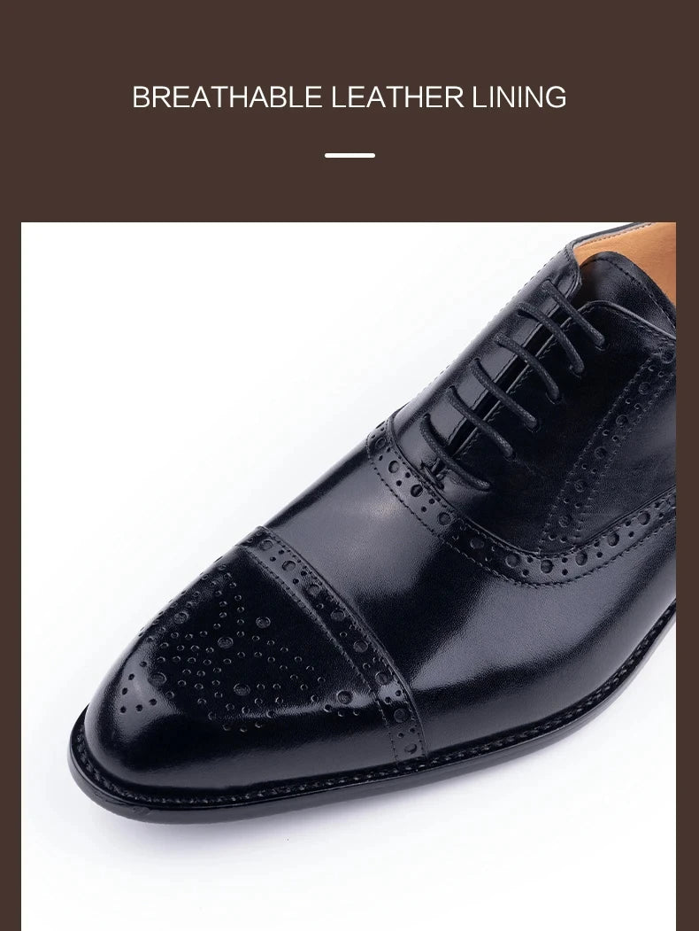 Classic Brogue Dress Shoes