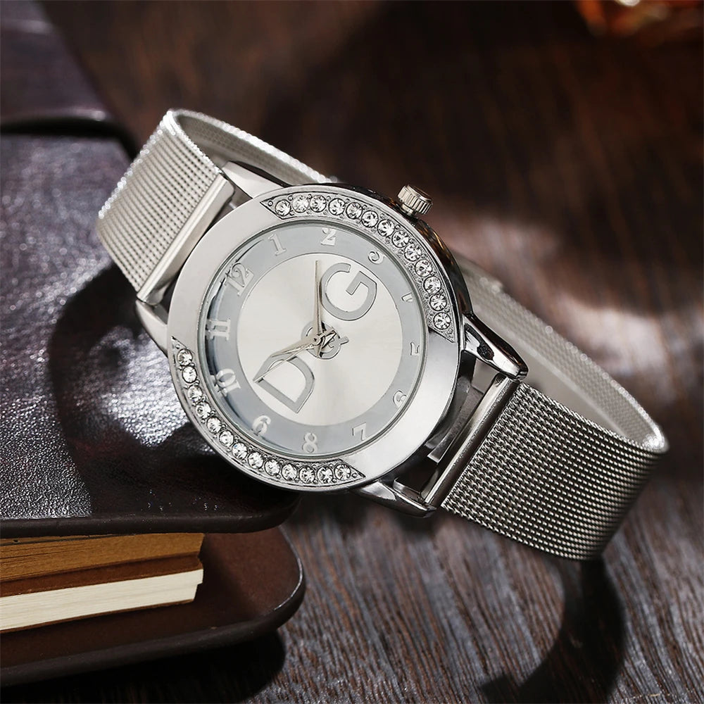 ✨Diamond Elegance Women's Quartz Watch