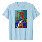 Haiti Flag Day Proud Woman Ayiti Girl Graphic Tee
